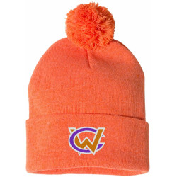 Bulldogs - Pom-Pom Cuffed Beanie